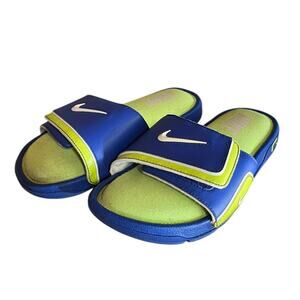 ***SOLD*** Mens Nike Comfort Slide 2 Comfort Footbed Sandals Slip-On Size 7 Blue